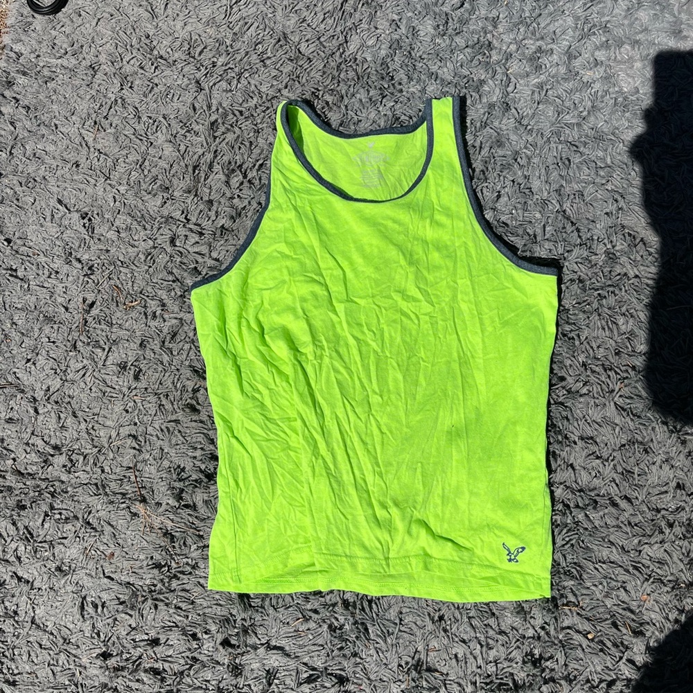 Neon Green Tank Top